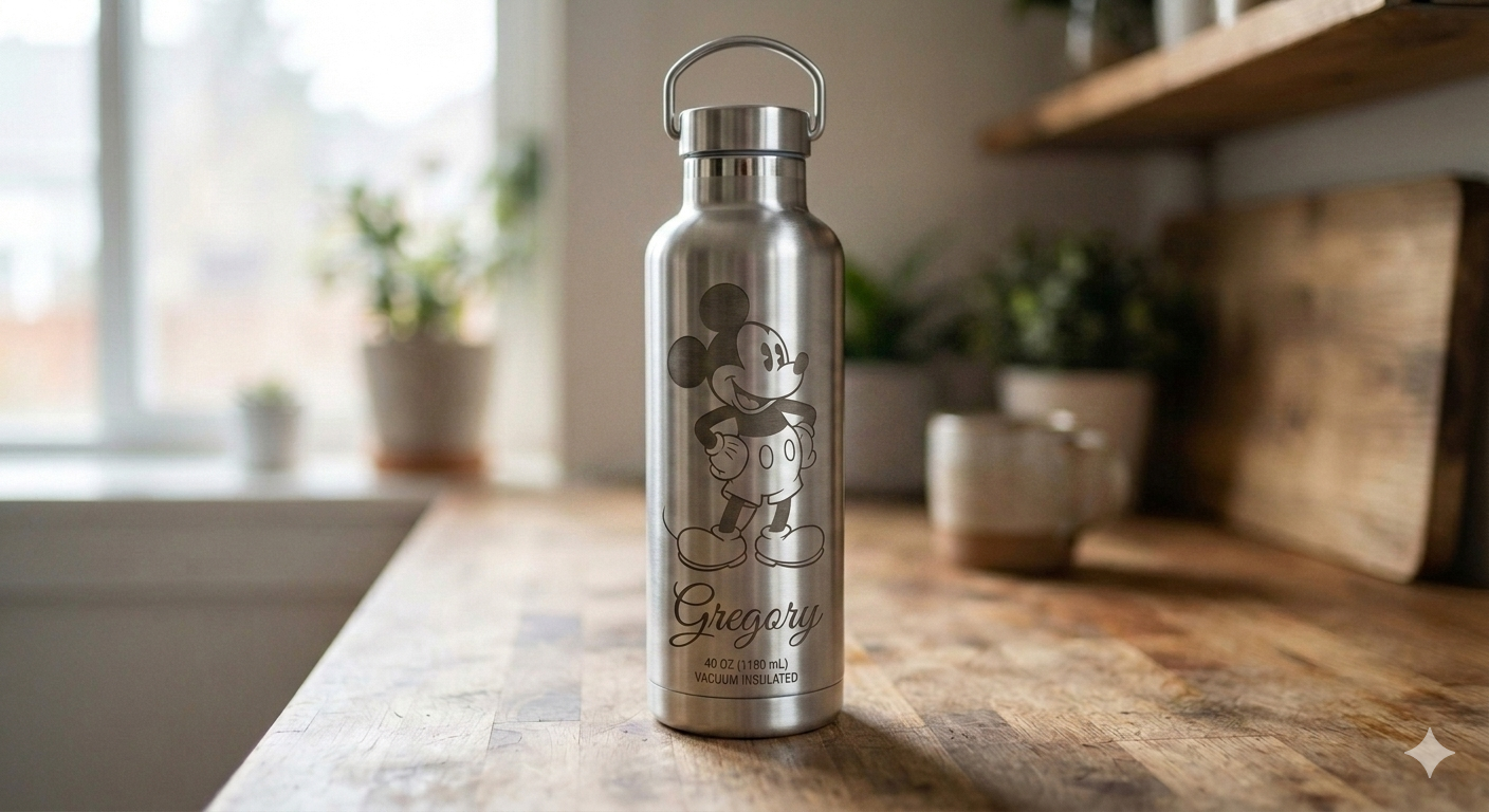 Laser Engraved Bottles